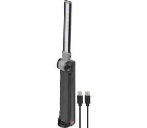 Brennenstuhl SANSA 401 A czarno-szara / lampa robocza LED / 400 lm / akumulatorowa / USB-C / IP20