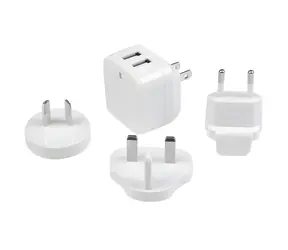 Ładowarka StarTech biała / 2x USB-A / 17 W / 3,4 A