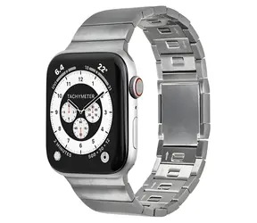 LAUT Links 2 srebrny / Pasek / do Apple Watch 44-49 mm