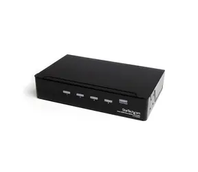 Rozdzielacz HDMI StarTech 4-portowy czarny / Rozdzielacz / Stalowy / 1920 x 1200 px