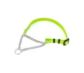 FENICA iQsil obroża półścisła zielona / Dla psów / Nylon / 15 mm / 35-50 cm