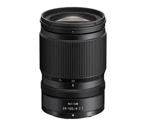 Nikon Zoom- Nikkor Z 24-105mm f/4-7.1 / Obiektyw / FX / Mocowanie Nikon Z / Zmienna ogniskowa