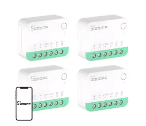 Sonoff MINIR4M / Inteligentny przełącznik / Wi-Fi / Matter / 4 szt.