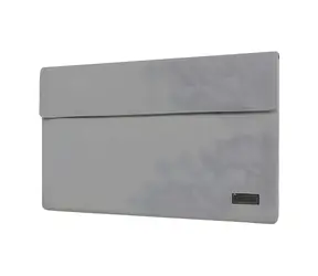 Etui Arzopa do monitora 14" szare / Etui / Skóra PU / Zapięcie magnetyczne