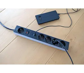 Przedłużacz sieciowy Brennenstuhl 5 gniazd szaro-czarny / Przedłużacz / USB-C PD 45W / 2x USB-A / 1,5 m