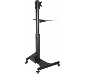 Mobilna stacja robocza StarTech na kółkach / Stanowisko robocze / Nośność 8 kg / Pochylenie od -30° do 30° / Obrót o 360°
