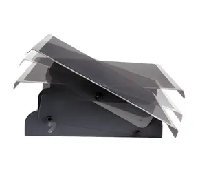Fellowes Heavy Duty Professional czarny / Podnóżek / regulowana wysokość / antypoślizgowy / stalowy