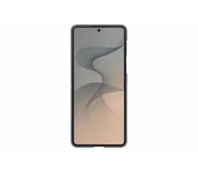 Silikonowe etui magnetyczne do Samsung z uchwytem na palec, grafitowe / Etui / Samsung Galaxy Z Flip8