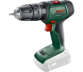 BOSCH UniversalImpact 18 V zielono-czarna / Wiertarko-wkrętarka akumulatorowa z udarem / maks. 34 Nm / uchwyt 10 mm / bez akumulatora i ładowarki