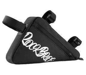 Rockbros G001 Flash Journey czarna / Torba na ramę rowerową / trójkątna / 0,8 l