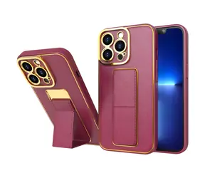 Etui Hurtel Kickstand czerwone / Pokrowiec na Samsung Galaxy A12 5G / Stojak z klapką