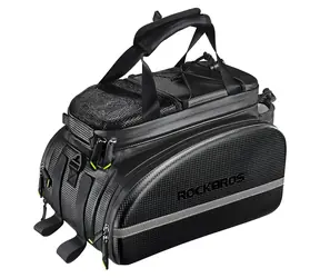 Rockbros A6-6 czarny / Torba na rower / 35 l / Kieszenie składane