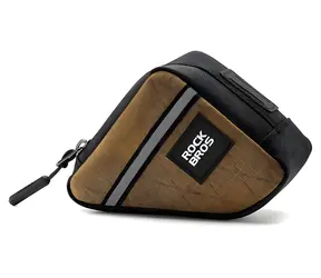 Torba na ramę roweru Rockbros Triangle brązowa / Torba na ramę roweru / 0,25 l