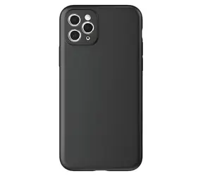 Hurtel Soft Case czarny / Etui silikonowe / Vivo Y16 / Smukła konstrukcja