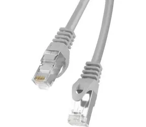 Lanberg FTP CAT6 10m szary / Kabel krosowy / RJ45-RJ45 / PVC