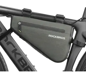 Torba na ramę roweru Rockbros AS-017 Ciemnozielona / Pojemność 5 l