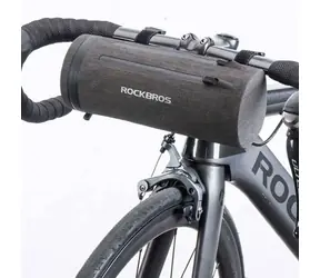 Rockbros AS-051 czarny / Torba na kierownicę roweru / wodoodporna