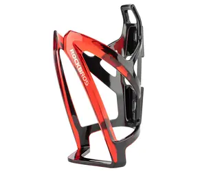 Rockbros FK338 czarno-czerwony / Koszyk na bidon / Koszyk rowerowy