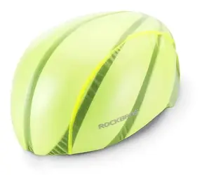 Rockbros 20001GN zielony / Płaszcz przeciwdeszczowy na kask / Wodoodporny