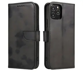 Etui magnetyczne Hurtel do Motorola Moto G Power 2022 czarne / Etui z klapką / Stojak