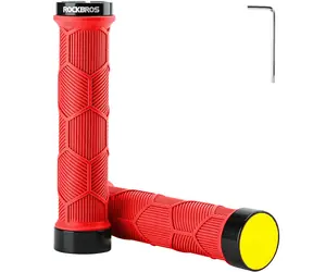 Rockbros 40720007002 czerwony / Uchwyt rowerowy / Z elementem odblaskowym