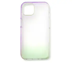 Etui Hurtel Aurora w kolorze fioletowym / Etui na Samsung Galaxy A12 5G / Neonowy brokat