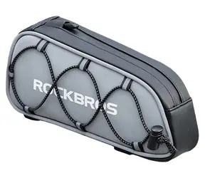 Rockbros 3012010901 Torba na ramę roweru srebrna / Torba na rower / 0,9 l
