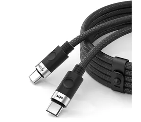 Orico CDX czarny / Kabel ładujący USB-C - USB-C / PD 60 W / 3 A / 1 m