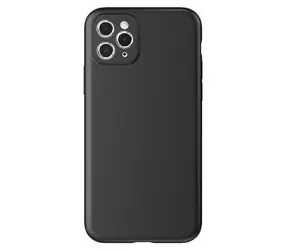 Hurtel Soft Case czarny / Etui / Vivo V25 / Cienki silikon