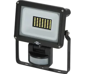 Brennenstuhl JARO 3060 P black / LED spotlight / 20W / 2300lm / IP65 / motion sensor