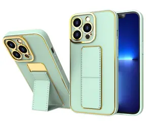 Etui Hurtel Kickstand zielone / Pokrowiec / Samsung Galaxy A12 5G / podstawka