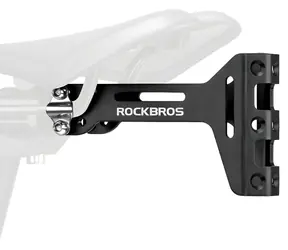 Rockbros 31210003001 czarny / Adapter do uchwytu na bidon / do aluminiowego siodełka