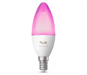 Philips Hue E14 3.7W RGBW / Inteligentna żarówka LED / B39 / Bluetooth/Zigbee