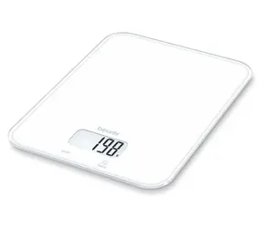BEURER KS 19 biały (4211125106812) / Waga kuchenna / maks. 5 kg / rozdzielczość 1 g / wyświetlacz LCD