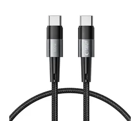 Tech-Protect UltraBoost szary / Kabel USB-C - USB-C / PD 100W / 5A / 0,25 m