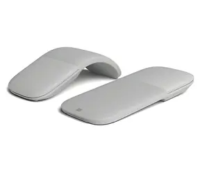 Mysz Microsoft Surface Arc jasnoszara / Mysz bezprzewodowa / BlueTrack / składana