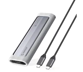 Obudowa zewnętrzna Orico AXM2-G2 na dysk SSD M.2 NVMe, szara / 10 Gb/s / USB-C