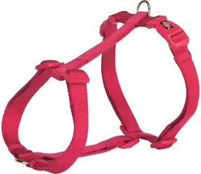 TRIXIE Szelki Premium fuksja XXS-XS / Szelki dla psa / Obwód klatki piersiowej 20-32 cm / Szerokość paska 10 mm