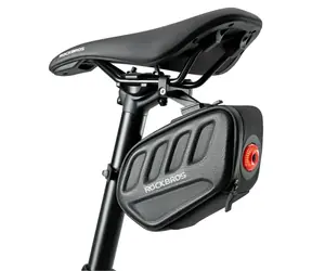 Rockbros C61 czarny / Torba podsiodłowa / Światło LED / 0,45 l