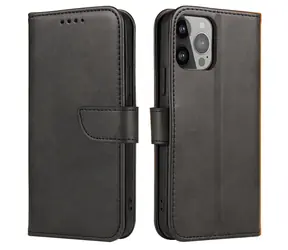 Etui magnetyczne Hurtel do Tecno Spark 10 Pro czarne / Etui / Klapka z klapką / Portfel / Zapięcie magnetyczne