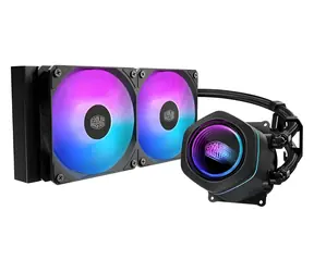 Cooler Master Core Nex 240 ARGB / Chłodzenie wodne procesora / 2x 120 mm / Intel + AMD