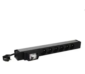 Listwa zasilająca Legrand PDU 6x 230V z zabezpieczeniem przeciwprzepięciowym / Panel dystrybucyjny / 1U / rack