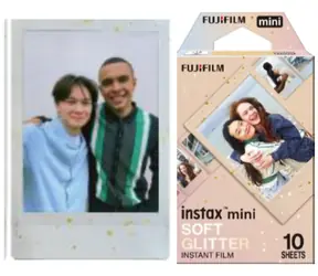 Fujifilm INSTAX mini Soft Glitter / Film fotograficzny / do aparatów Instax mini