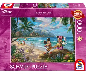 Puzzle Schmidt Minnie i Mickey na Hawajach / 1000 elementów / od 12 lat