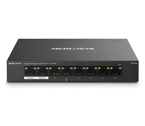 TP-LINK Mercusys MS108GP / Przełącznik / 8x GLAN / 7x PoE+ / komputer stacjonarny