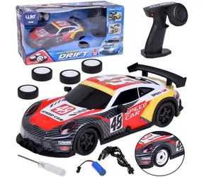 JOKOMISIADA RC car Drift Car / 1:22 / 2.4 GHz / oświetlenie LED / pilot