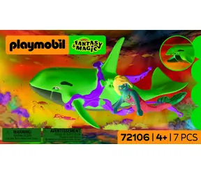 Playmobil 72106 Zestaw konstrukcyjny Orka i Syrenka / Fantasy & Magic / 7 elementów / od 4 lat