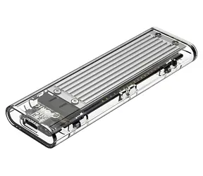 Obudowa zewnętrzna Orico TCM2-C3 na dysk SSD M.2 NVMe, szara / 10 GB/s / USB-C