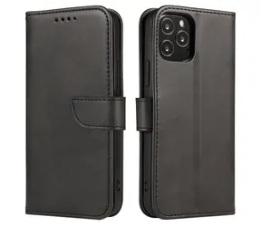Etui z klapką Hurtel Magnet Case do Motorola Moto G 2022 czarne / Etui / Klapka / Magnetyczne / Stojak