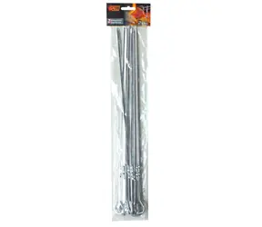 Igły do szpikulców RULYT 40 cm / Igły do szpikulców / 10 szt. / wykończenie chromowane